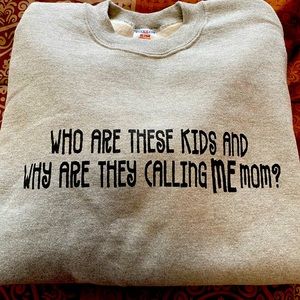 Women’s XL sweatshirt.  Funny 😆, never worn